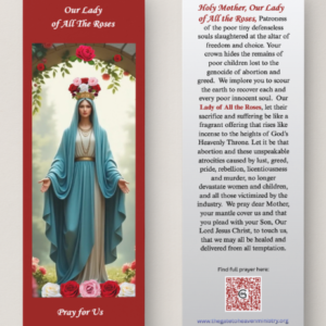 Our Lady of All the Roses Bookmark